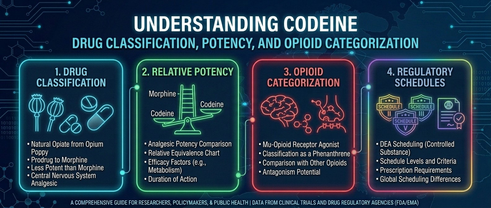 Understanding Codeine: Drug Classification, Potency, and Opioid Categorization