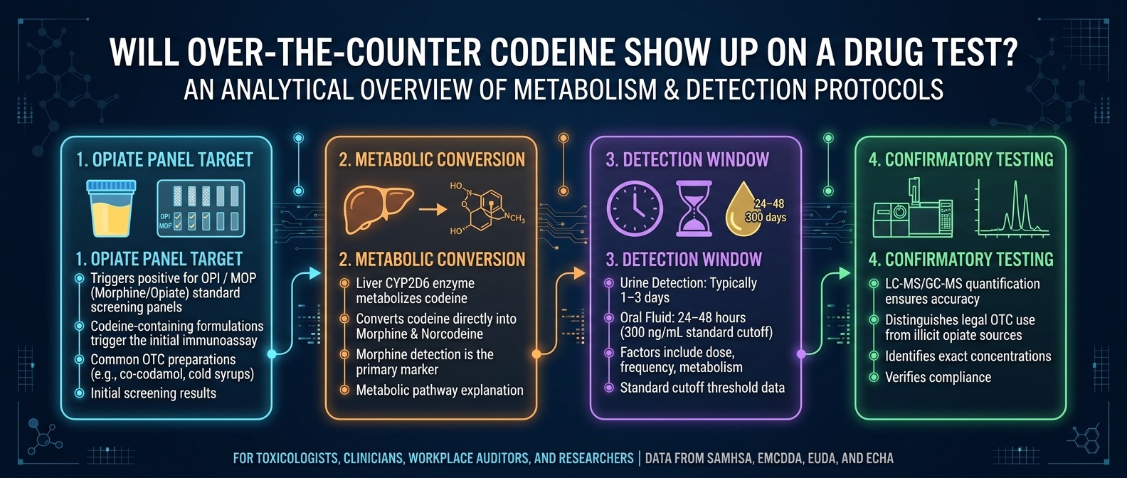 Will Over-the-Counter Codeine Show Up on a Drug Test?