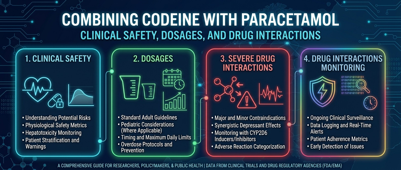 Combining Codeine with Paracetamol: Clinical Safety, Dosages, and Drug Interactions