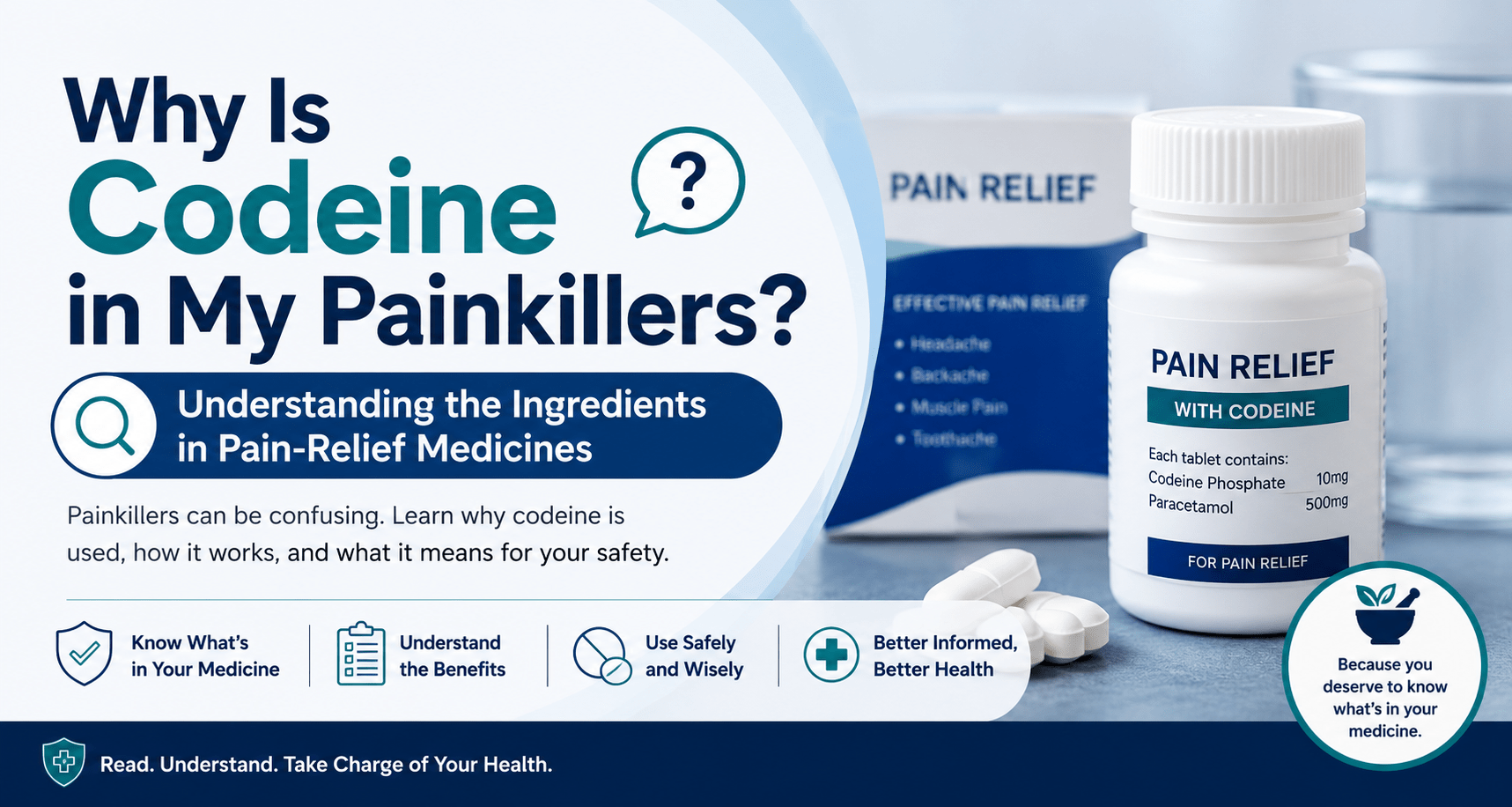Why Is Codeine in My Painkillers? Understanding the Ingredients in Pain-Relief Medicines